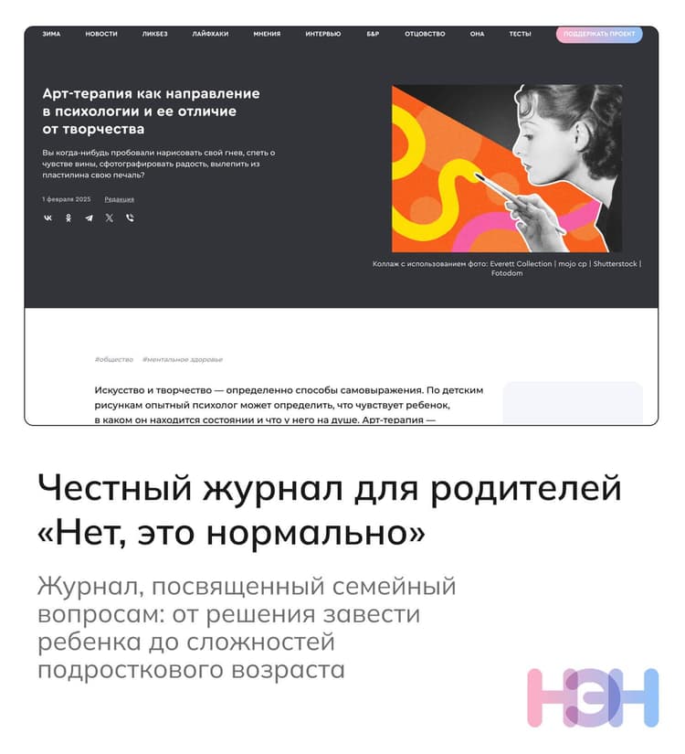 Публикации журналов